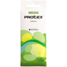 Protex Ribbed Rillede Kondomer 10 stk Product 1