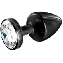Diogol Anni Black T2 Cristal Butt Plug 30 mm Product 1