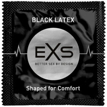 EXS Black Latex Kondomer 12 stk  1