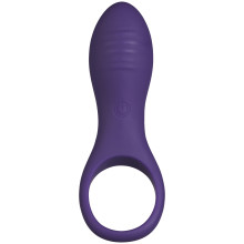 Sinful Passion Purple Wiederaufladbarer Penisring mit Vibration  1