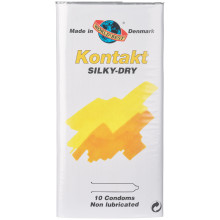 Worlds-best Kontakt Silky-Dry Nicht Geschmierte Kondome 10 Stk  1
