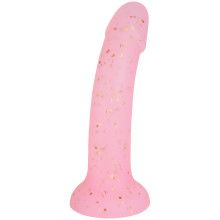 baseks Pink Starry Silikondildo 18 cm  1