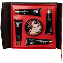 Shunga Geisha's Secrets Collection Sparkling Strawberry Wine Intim Massage-Set  1