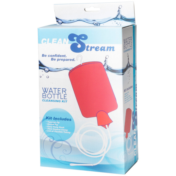Clean Stream Wasserflaschen-Analduschen-Set