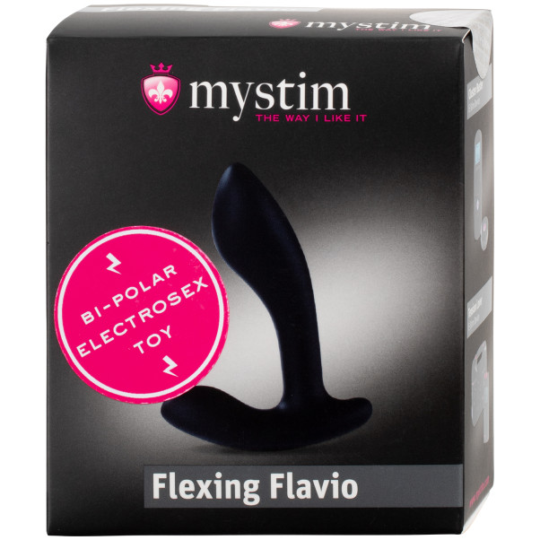 Mystim Flexing Flavio Elektro-Butt-Plug aus Silikon