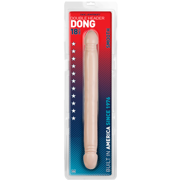 Doc Johnson Double Header Dong Smooth 45 cm