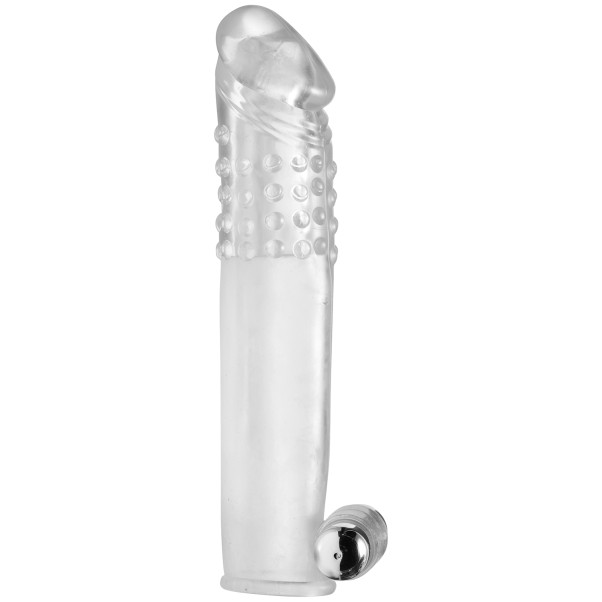 Clear Sensations Penis Extender Sleeve mit Vibrator
