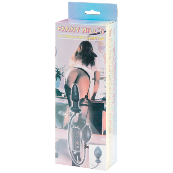 Fanny Hill Butt Plug Inflatable With Vibrations
